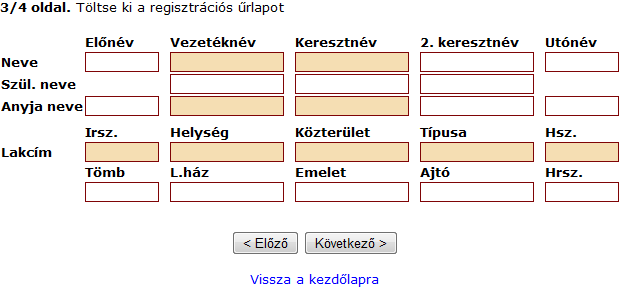 11. ábra Lakossági regisztráció (3. oldal)